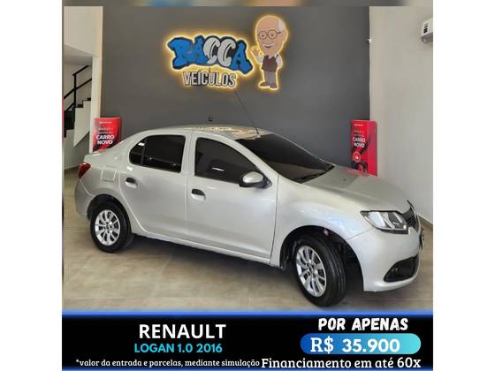 RENAULT LOGAN 1.0 AUTHENTIQUE 16V FLEX 4P MANUAL RENAULT LOGAN 1.0 AUTHENTIQUE 16V FLEX 4P MANUAL